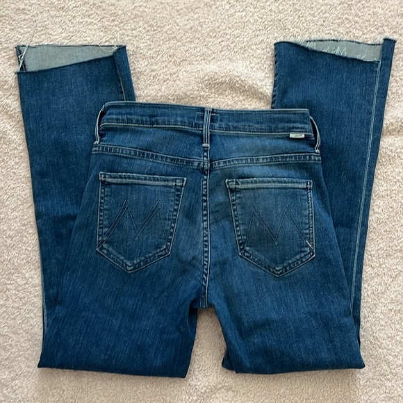 NEW MOTHER The Insider Crop Step Fray in Wish on a Star Size 26 - Picture 6 of 8